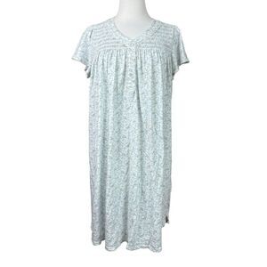 Miss Elaine Bluebird Nightgown Size Large